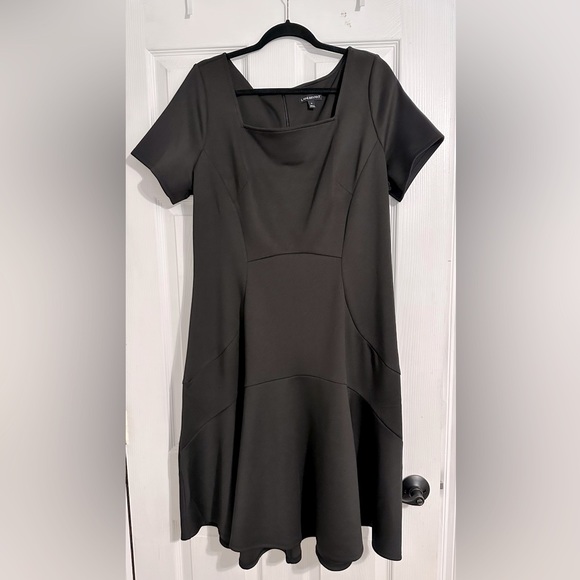 Size 14 Lane Bryant Lena Black formal dress - Picture 2 of 4